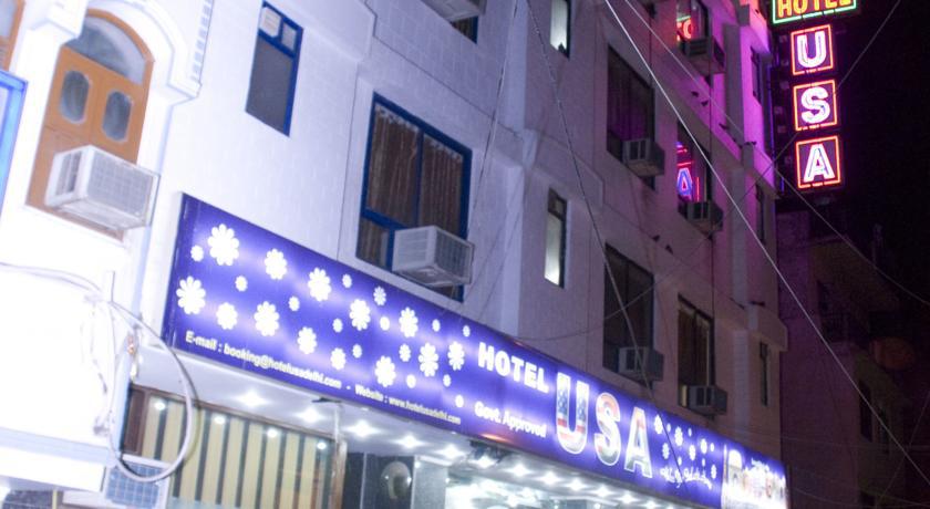 Hotel Usa New Delhi Buitenkant foto