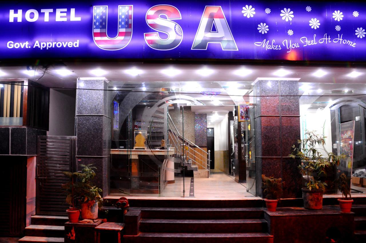 Hotel Usa New Delhi Buitenkant foto